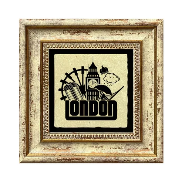 LONDON COASTER L43 GOLD FRAME