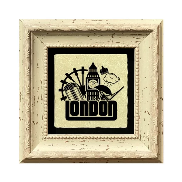 LONDON COASTER L43 WHITE FRAME