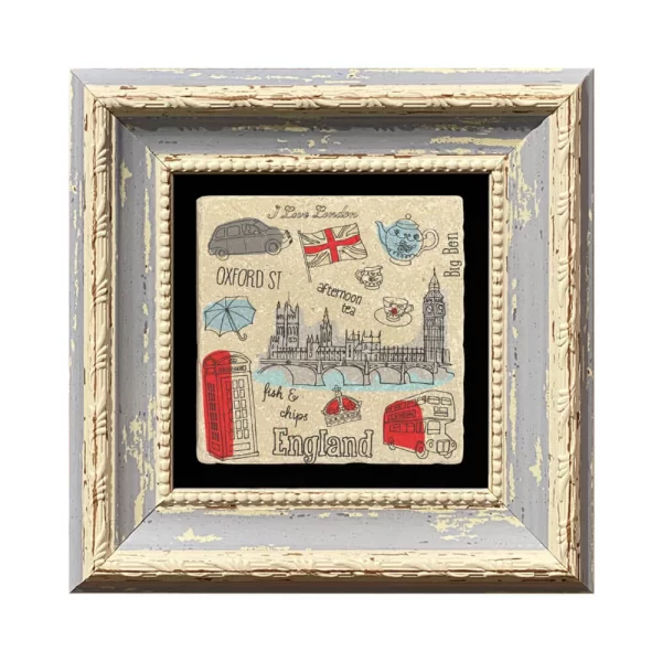 LONDON COASTER L45 BLUE FRAME