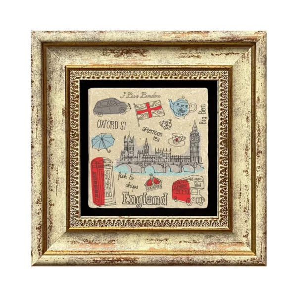 LONDON COASTER L45 GOLD FRAME