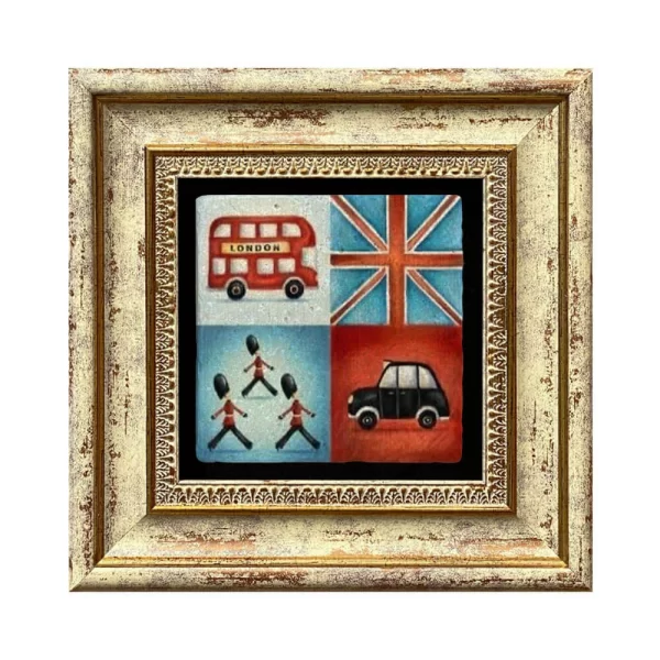 LONDON COASTER L46 GOLD FRAME