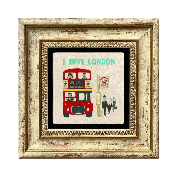 LONDON COASTER L49 GOLD FRAME