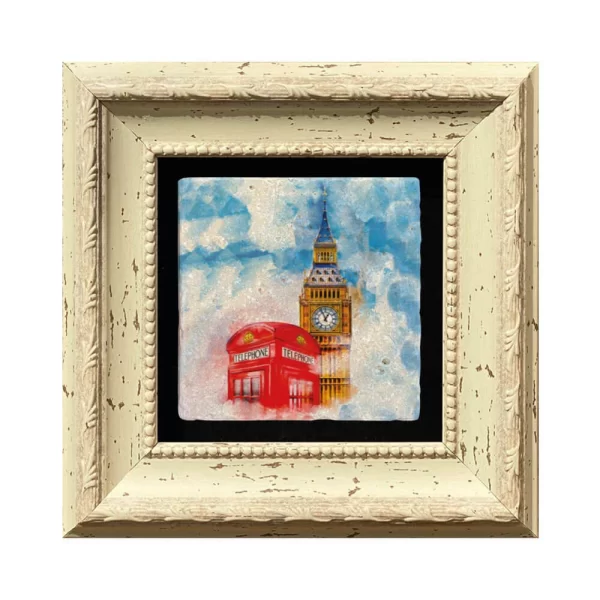 LONDON COASTER L50 WHITE FRAME