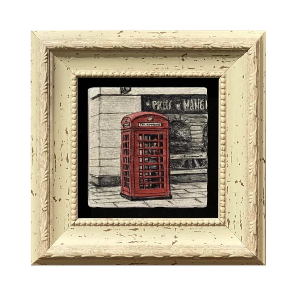 LONDON COASTER L56 WHITE FRAME