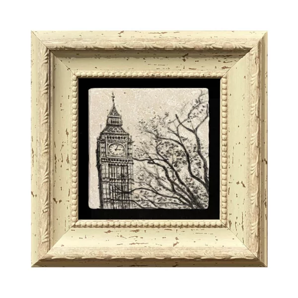 LONDON COASTER L57 WHITE FRAME