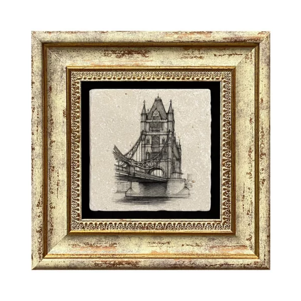 LONDON COASTER L58 GOLD FRAME