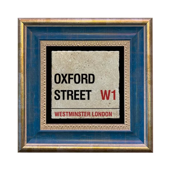 OXFORD STREET FLAT BLUE