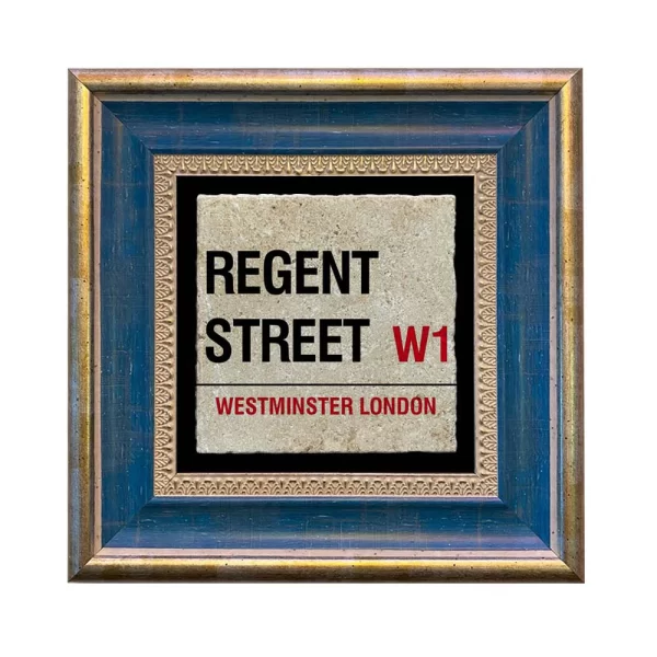 REGENT STREET FLAT BLUE