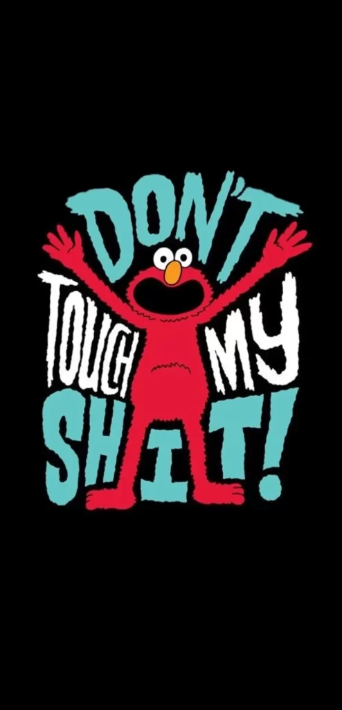 13-Don't Use My Shit Poster - Coaster House