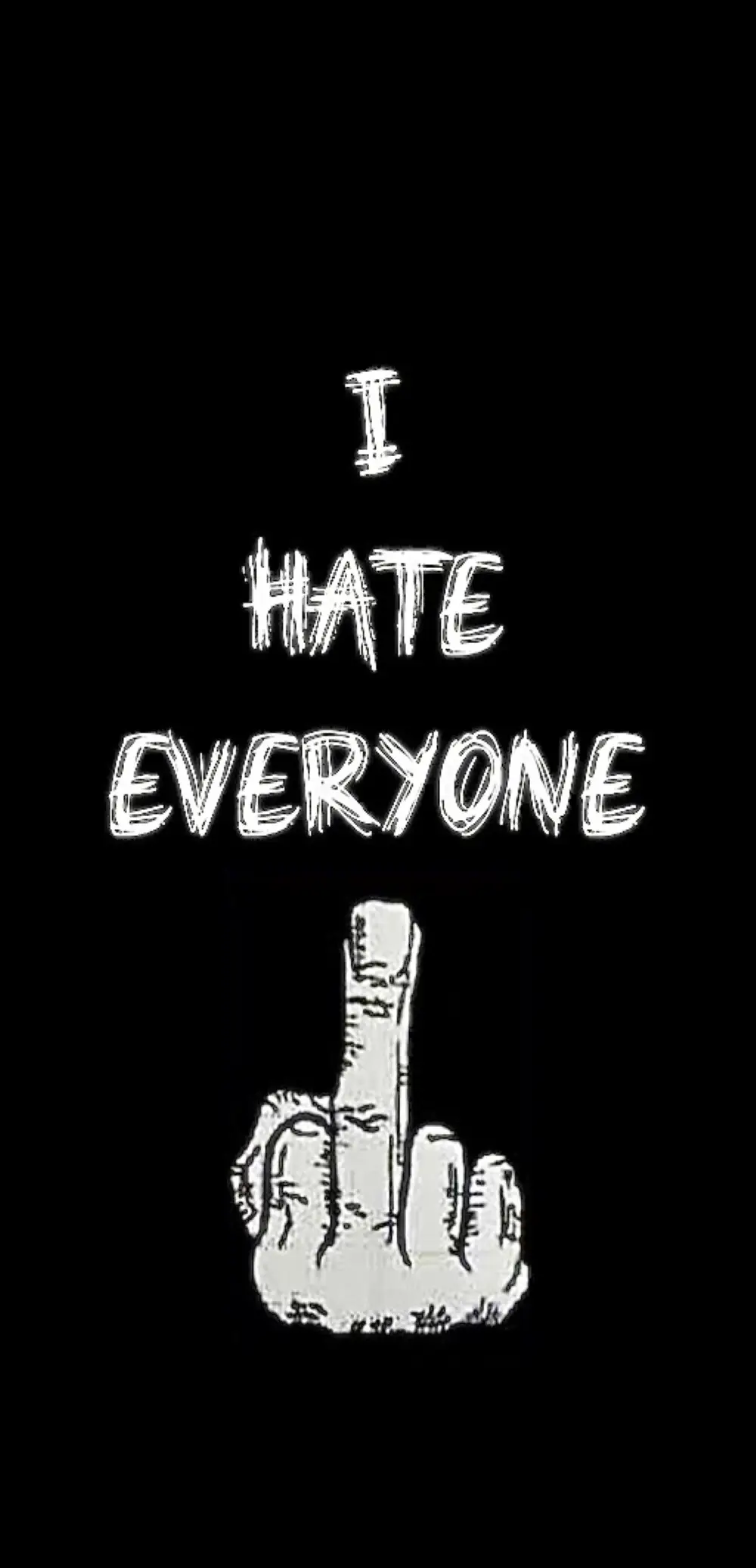 19-I Hate Everyone Poster