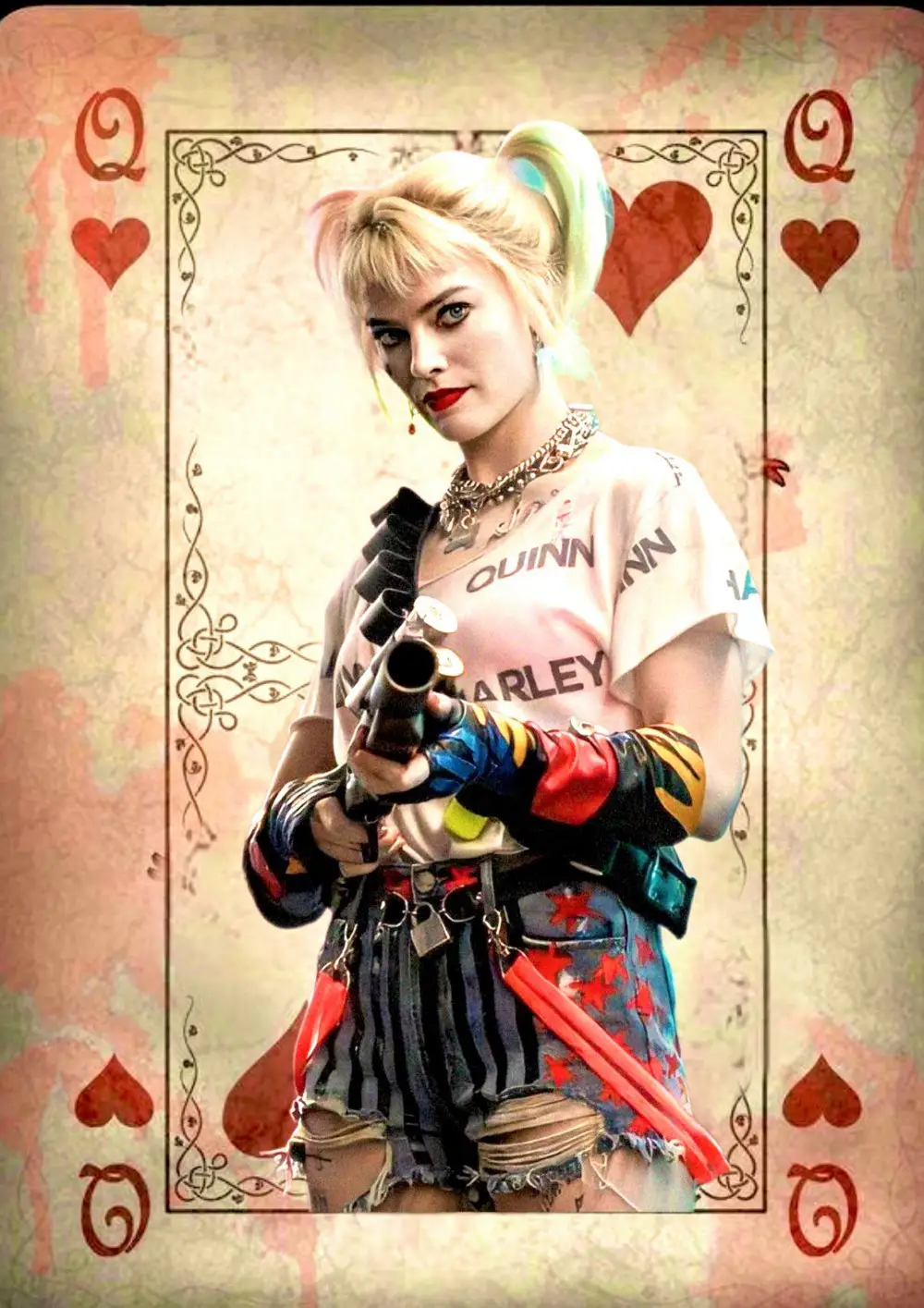 202-Harley Card Poster