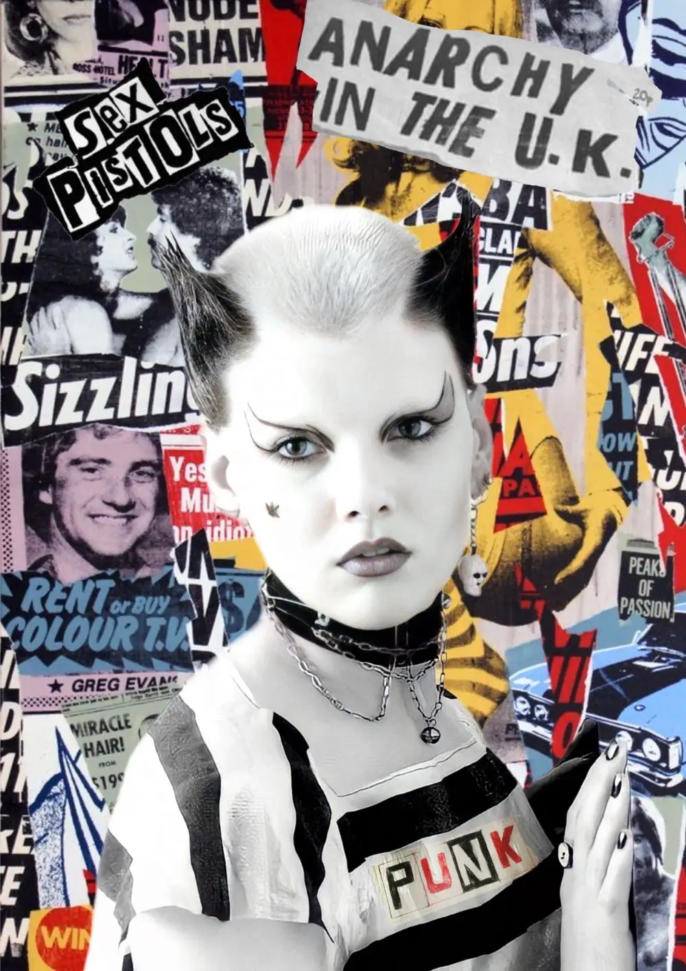 221-Punk Girl Poster