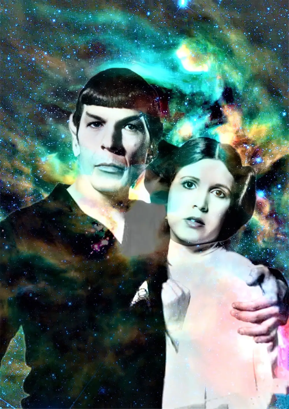 222-Spock Girl Poster