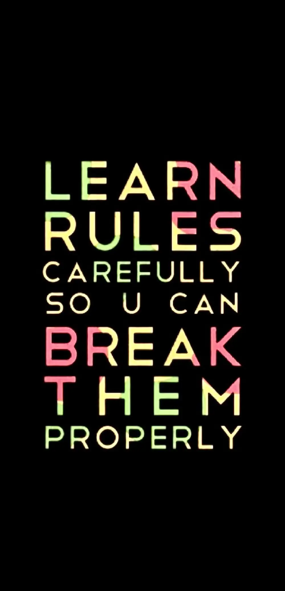 26-Learn the Rules Poster