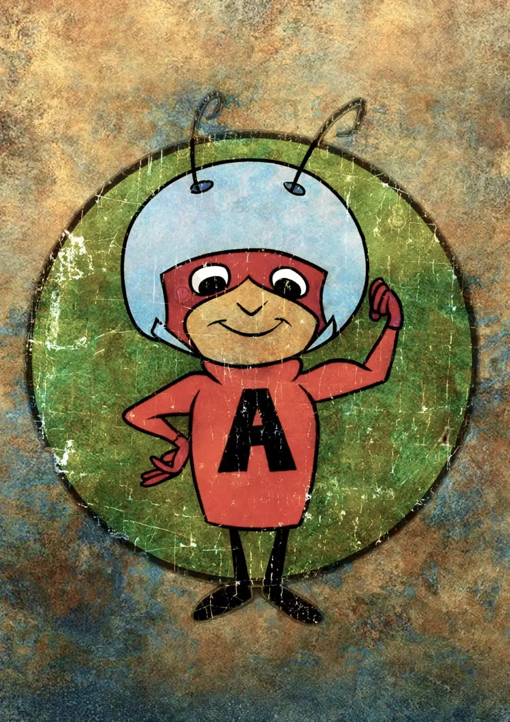 4-Atom Ant Poster