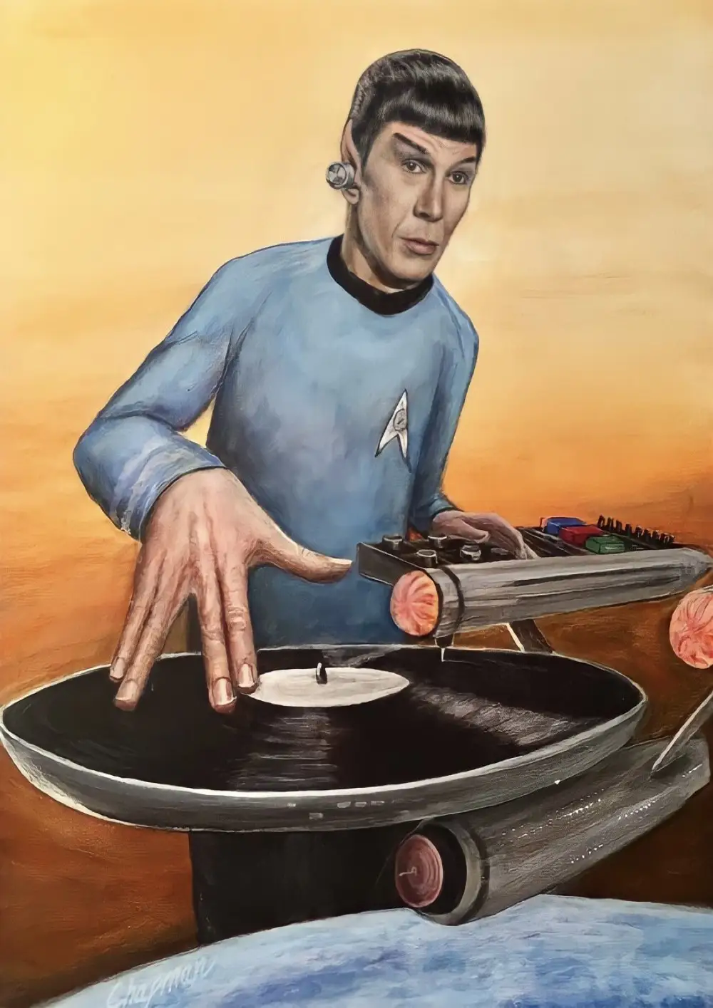 51-Dj Spock Poster