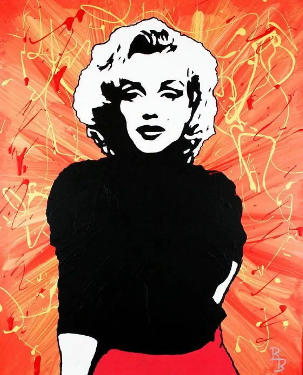 60-Marilyn Poster