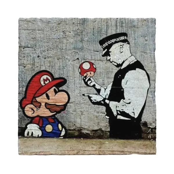 BANKSY COASTER B16 3