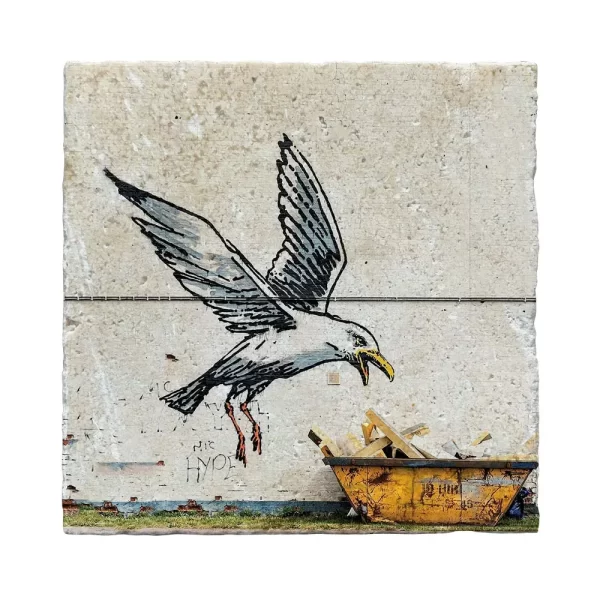 BANKSY COASTER B17 3