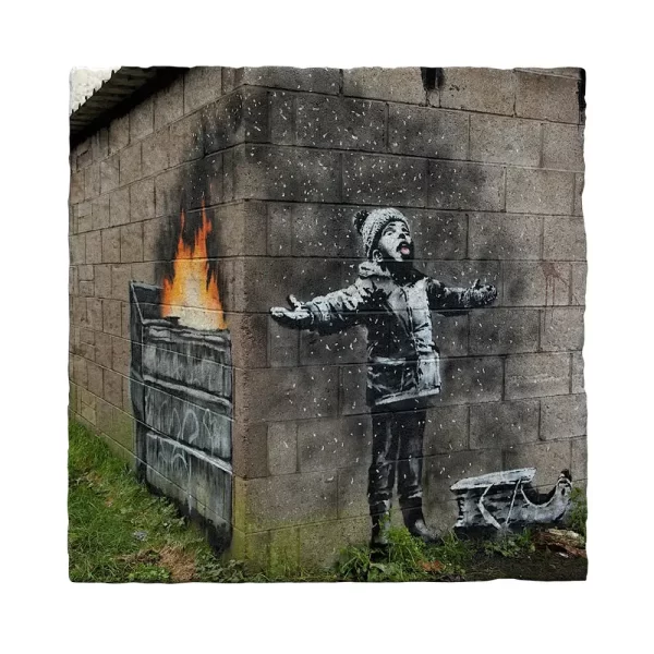 BANKSY COASTER B23 3