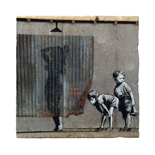 BANKSY COASTER B27 3