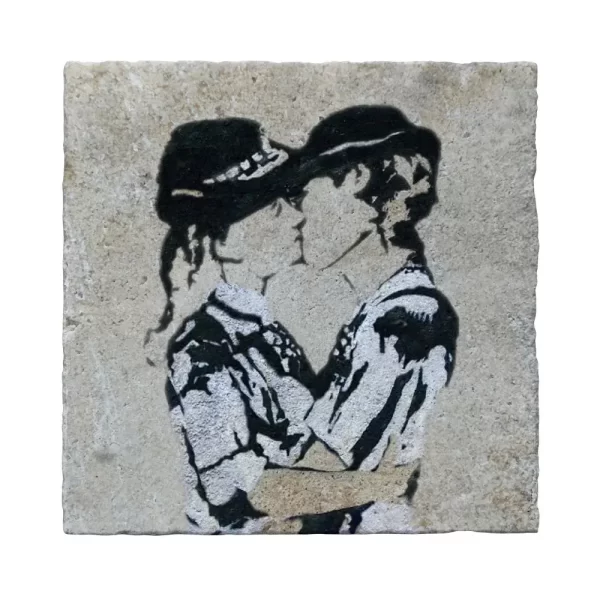 BANKSY COASTER B30 3