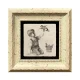 BANKSY-COASTER-B04-WHITE-FRAME