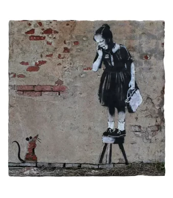 BANKSY-COASTER-B38