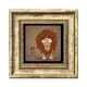 LEO-HOROSCOPE-COASTER-06-GOLD-FRAME